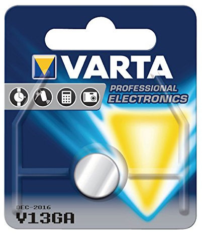 Varta Knopfzelle Alkali Mangan V 13 GA, 1,5 V