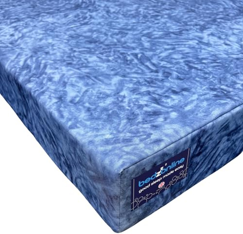 BEDZONLINE Waterproof Mattress - UK Single | 190 x 90 x 13 cm | 5 Zone Foam Support | Removable Machine Washable Hygiene Cover | Silent Liquid Barrier | Ideal for Family, Care Home or Assisted Living
