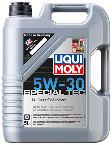 LIQUI MOLY Special Tec 5W-30 | 5 L | Tecnología de síntesis Aceite de motor | 9509