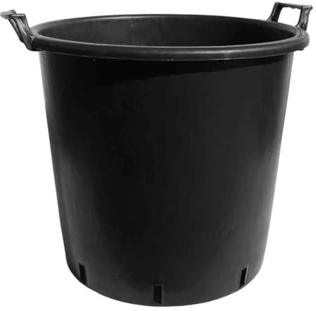 50 Litre Plastic Plant Pots (Heavy Duty with handles) Pack of 5 (a975)