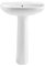 ZOOM Lavabo 63cm POLO - Blanc (sans colonne)