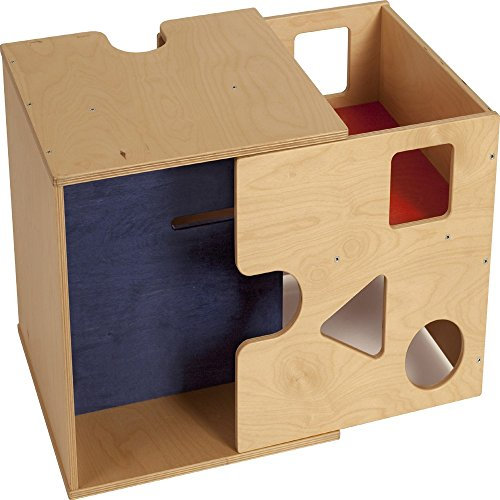 babycube, natur lackiert, 2 Stück (1er Pack)