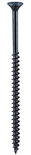 TIMco 35025CLAB Klassisk skruv PZ2 CSK-svart 5.0 x 30 Black Passivated