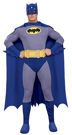 Rubie's Official Batman, Adult Costume, L, Blue, Grey