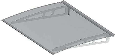 Linea Garden Friend King Collection P1327015, Pensilina Alluminio Sun, Grigio