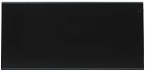 Adax Neo NP - Radiatore elettrico moderno | Termosifone Elettrico Basso Consumo | Termoconvettore elettrico | Altezza 370mm | Stufetta elettrica 800W | KDT Nero | IP20