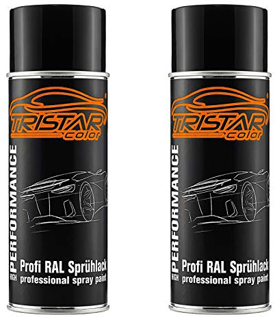 TRISTARcolor RAL 7024 Graphitgrau Spraydose 2 x 400 ml glänzend schnelltrocknend
