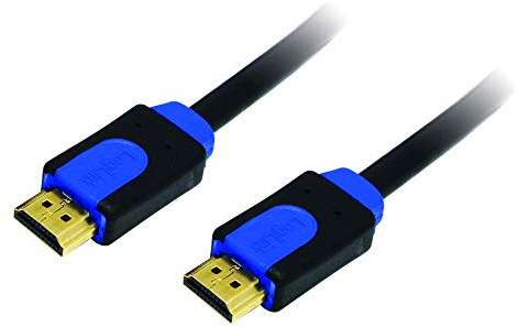 LogiLink 1 m HDMI kontakt till HDMI kontaktkabel - svart