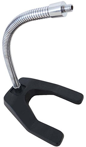 Keep Drum ms65 schweres supporto da tavolo supporto per microfono a collo di cigno cromato