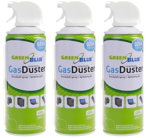 Green Blue GB400 Air Duster Cleaning Aire comprimido Spray Limpiador (3)