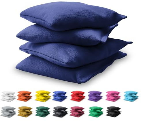 GoSports Cornhole Bean Bags Set of 4-16 Colors Available - Regulation All Weather, Mix and Match