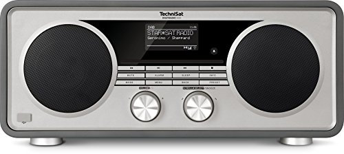 TechniSat DIGITRADIO 600 – Stereo Internetradio (DAB+, UKW, 70 Watt 2.1 System mit Subwoofer, Fernbedienung, CD-Player, USB, Bluetooth, AUX, WLAN, LAN, Radiowecker, Spotify Connect) anthrazit