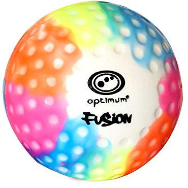 OPTIMUM Fusion Palla da Hockey, Multicolore con Fori.