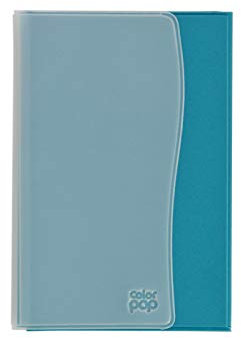 COLOR POP 550052 Funda Porta-Papeles de vehículos, Dimensiones 93 x 135 x 5 mm, Azul