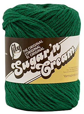 Lily Sugar 'N Cream Yarn-70.9g- Dark Pine