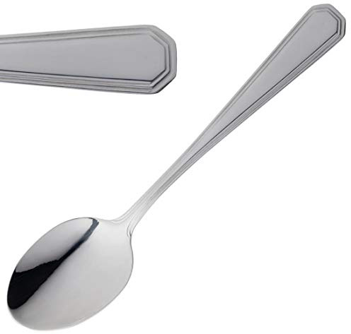 Olympia Monaco Dessert Spoon 18/0 Stainless Steel. Pack quantity: 12