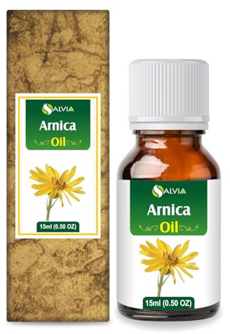 Salvia Arnica Oil 15 ml (0.51 fl oz) – Traditional Massage & Body Oil for Post-Activity Muscle Care and DIY Formulations