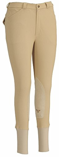 Tuffrider Men's Ribb Patrol Breech, Light Tan, 34