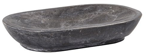 Creative Home Natural Charcoal Marble Soap Dish Soap Holder