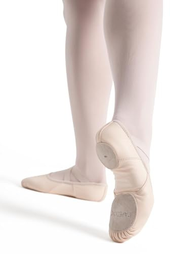 Capezio Women's Hanami Canvas Ballet Shoe, Light Pink,6.5W
