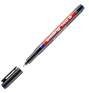 Edding 140 003 140 S - OHP-Marker, Permanent, 0,3 mm, blau, 1 Stück