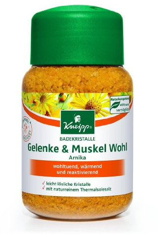 Kneipp Bath Crystals, Joints and Muscle Well-Being, Arnica, 1 Pack (1 x 500 g)