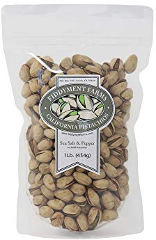 Fiddyment Farms 1 Lb Sea Salt & Pepper In-shell Pistachios