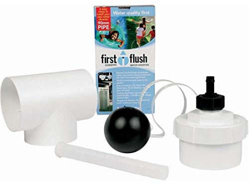Rain Harvesting WDDP111 Downpipe First Flush Water Diverter Kit