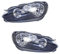 BESTPRICE 2x phares avant Phares principaux gauche + droite Compatible avec VW GOLF 6 (5K1), GOLF 6 Cabriolet (517), GOLF 6 Variant (AJ5)