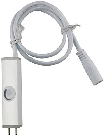 VBLED® Ministick 0.5m Zuleitung mit Dimmer für LED Leuchte Lichtleiste Lichtbalken Schrankleuchte Schranklampe Küchenleuchte Küchenlampe Möbelleuchte Möbellampe Unterbauleuchte Unterbaulampe Aufbauleuchte Aufbaulampe dimmbar