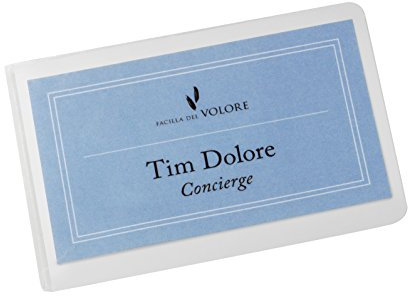 Durable Laminiertasche Seal it 90 x 54 mm Beutel á 10 Stück transparent, 823119