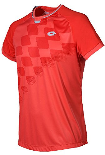 Lotto T-Shirt Connor, Herren, orange neon/red warm, M (48)
