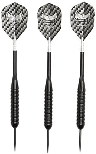 Harrows Black Arrow Steeldarts svart svart 24 g
