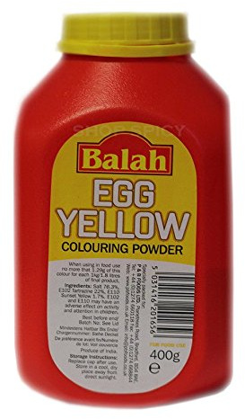 BALAH COMIDA COLOR HUEVO AMARILLO 400G