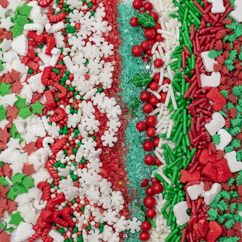 PME Cake Vermicelles Classiques Assortis | Décorations Comestibles pour Gâteaux & Cupcakes Étincelants | Lot de 30 (180g)
