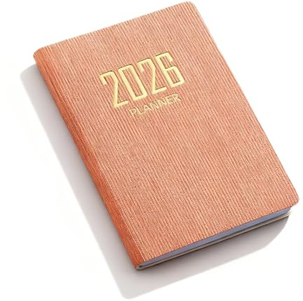 ARYIMYDP Mini Taschenkalender 2026, 12 Monate Wochenplaner Klein, Hochwertiges Papier, Perfekt für Schule, Beruf und Unterwegs