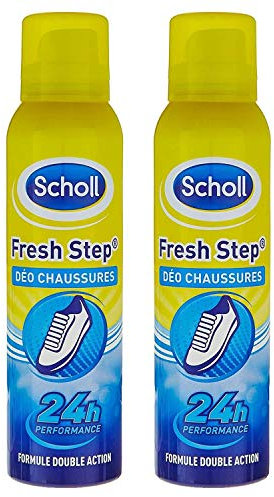 Scholl Déodorant Chaussures Anti-Odeurs 150 ml - Lot de 2