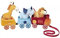 SIGIKID 41083 Safari-Zug Soft PlayQ Mädchen und Jungen Babyspielzeug empfohlen ab 3 Monaten mehrfarbig