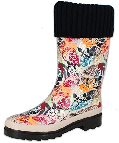 Beck Herbst-4002, Botas de Moda Mujer, Multicolor, 41 EU