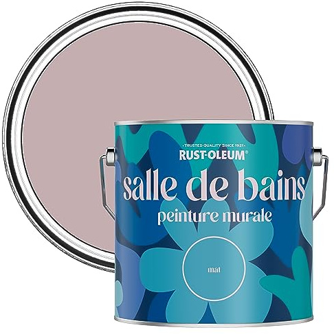 Rust-Oleum Pink Water-Resistant Bathroom Wall & Ceiling Paint - Little Light 2.5L