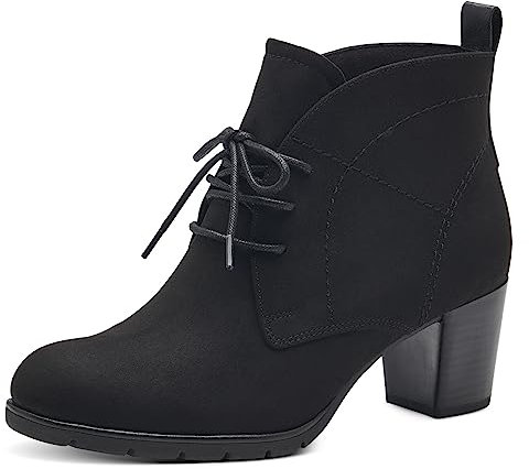 MARCO TOZZI Damen 2-25107-41 Stiefelette, Schwarz, 37 EU