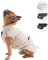 PAW WOW Toni Hundejacke | Winter Hundemantel mit Bauchschutz | Hundeweste für große & kleine Hunde (Beige, XS)