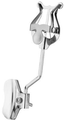 Posaunen Notenclip, Notenhalter für Posaunen-Marschnoten Tragbarer Notenclip aus Metall Instrumentenzubehör zum Üben von Anfängern in der Marschkapelle