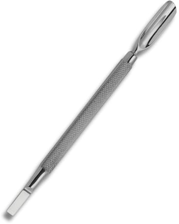 Cuticle Pusher Professional Stainless Steel - Double-Sided Cuticle Tool for Manicure & Pedicure, Rust-Resistant, Durable & Easy to Clean, for Home & Salon Use - Viva Instruments