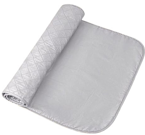 Telo Da Stiro for Tavolo 80 X 140 Cm Coperta Da Stiro Antiscivolo E Termica Trapuntata E Resistente Al Calore Pad Pieghevole for Stiratura A Vapore Casa E Viaggio(80x140cm)