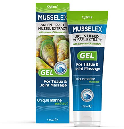 Optima Musselex Gel Green Lipped Mussel Extract with Glucosamine (Pack of 4)