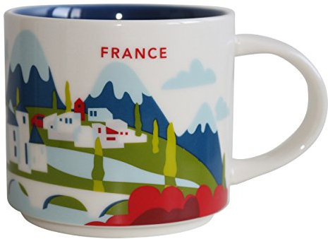 STARBUCKS France Mug YAH You are here Collection - 14 fl oz / 414 ml