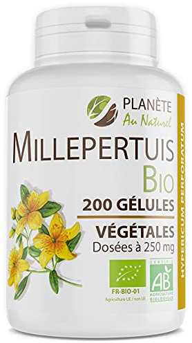 Millepertuis Bio 250 mg - 200 gélules végétales