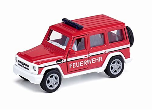 Siku 2306, Mercedes-Amg G65 All-Terrain Fire Command Car, 1 50, Metall/Plast, Röd