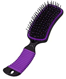 Epic Animal New The Mane Brush with Rubber Grip Handle Purple